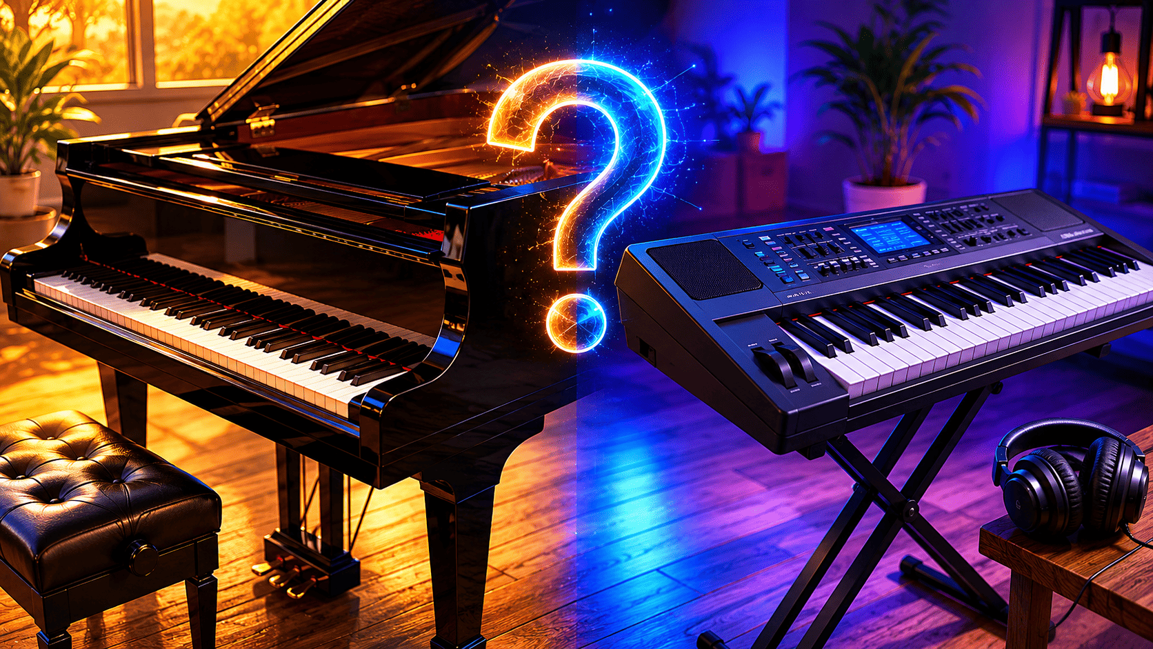 Piano ou Teclado — Qual é o ideal para iniciantes?